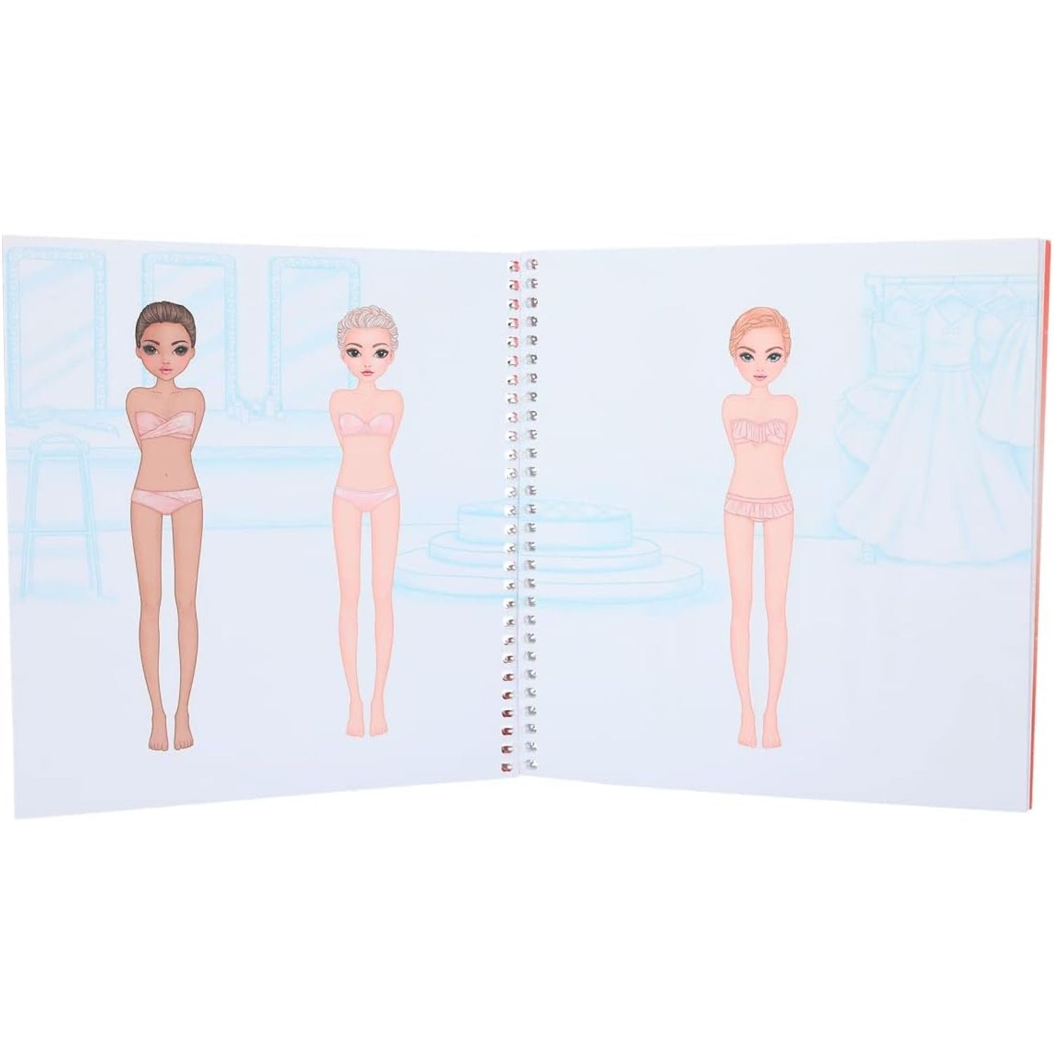 Carte stickere Dress Me Up TOPModel fotografia produsului View 3 L