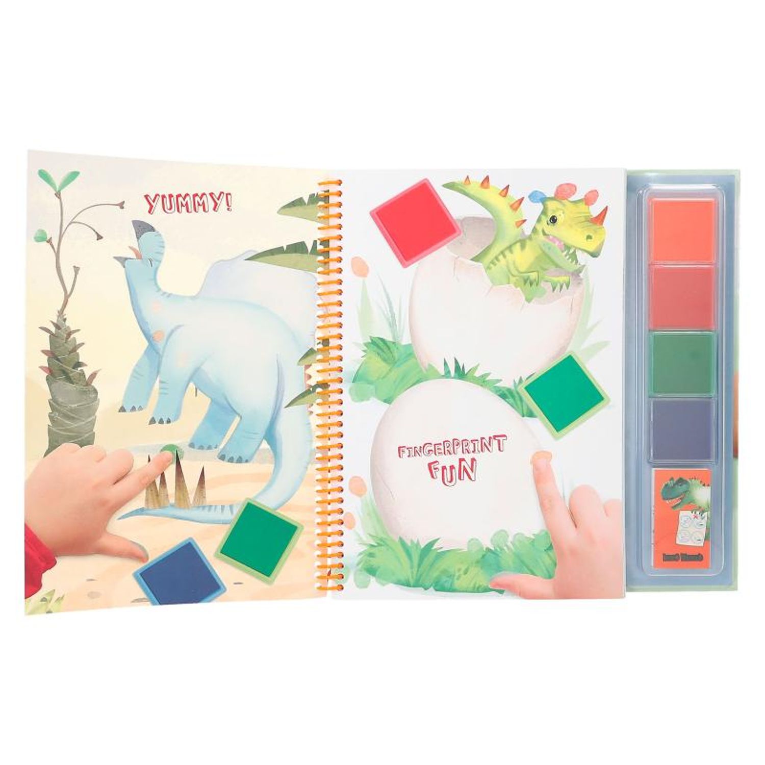 Carte activitati FingerPrint Dino World fotografia produsului View 4 L