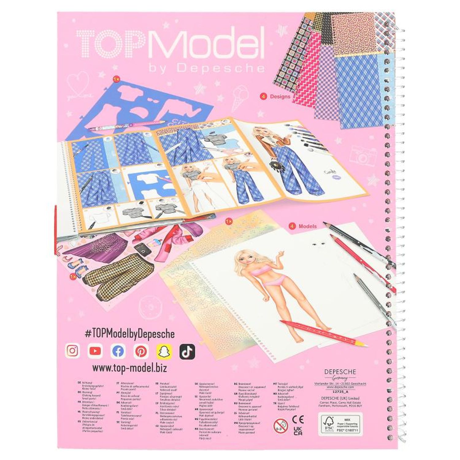 Carte Special Design TOPModel fotografia produsului View 3 L