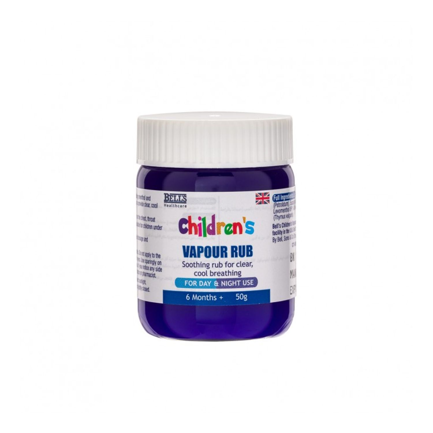 Vapour Rub Bell&rsquo;s 6 Luni+, 50 G fotografia produsului