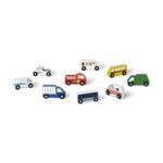 Set de 9 masinute utilitare din lemn fotografia produsului View 2 S
