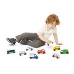 Set de 9 masinute utilitare din lemn fotografia produsului View 3 S