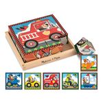 Cuburi vehicule Melissa and Doug fotografia produsului