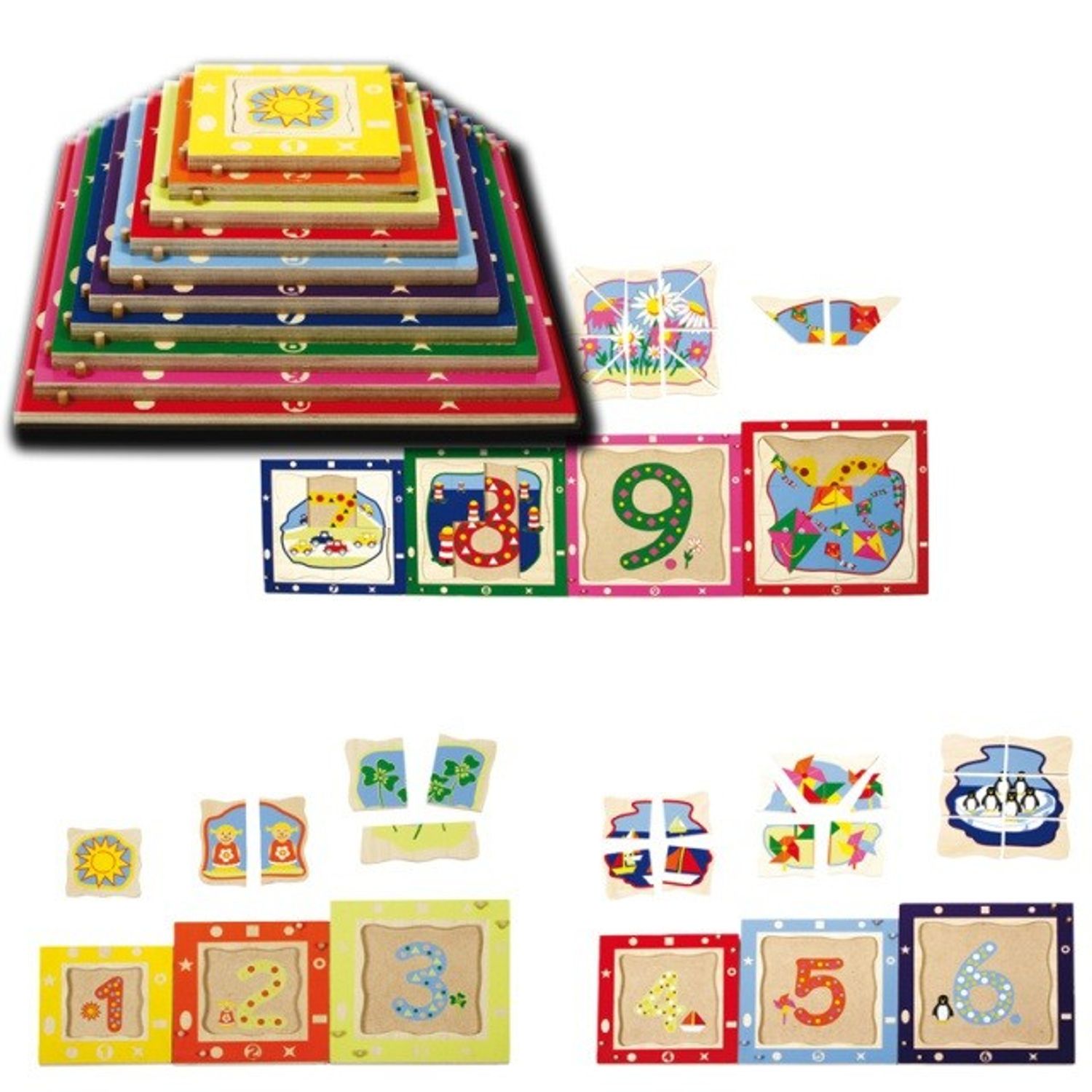 Joc puzzle Piramidix fotografia produsului View 3 L