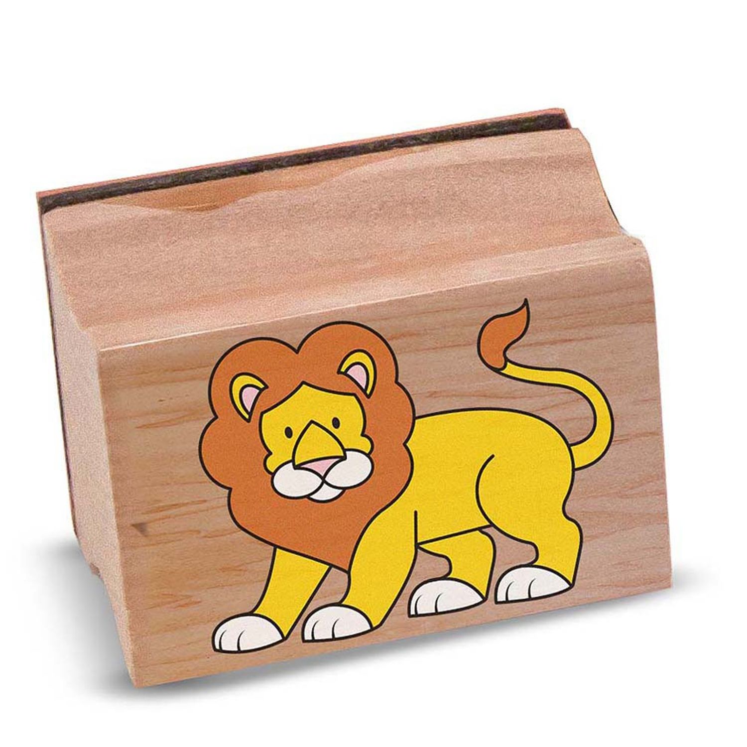 Set 9 stampile din lemn Safari - Melissa  Doug fotografia produsului View 4 L