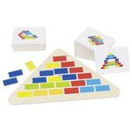 Puzzle triunghiular cu segmente fotografia produsului