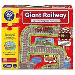 Puzzle gigant de podea Cale ferata (26 piese) GIANT RAILWAY fotografia produsului