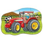 Puzzle fata verso Tractor (12 piese) LITTLE TRACTOR fotografia produsului View 2 S
