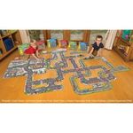 Puzzle gigant de podea Cale ferata (26 piese) GIANT RAILWAY fotografia produsului View 2 S