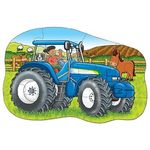 Puzzle fata verso Tractor (12 piese) LITTLE TRACTOR fotografia produsului View 3 S