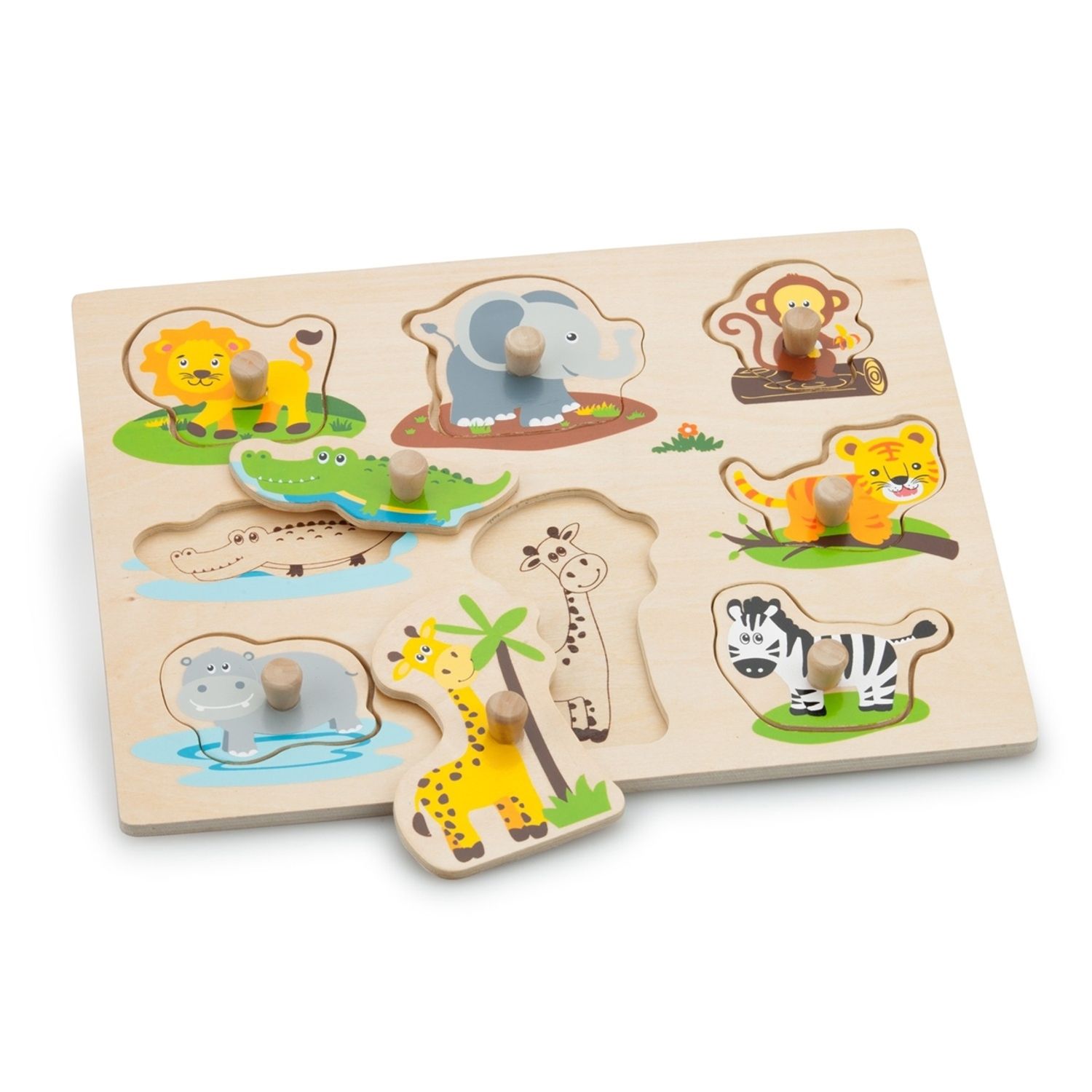 Puzzle lemn Safari fotografia produsului
