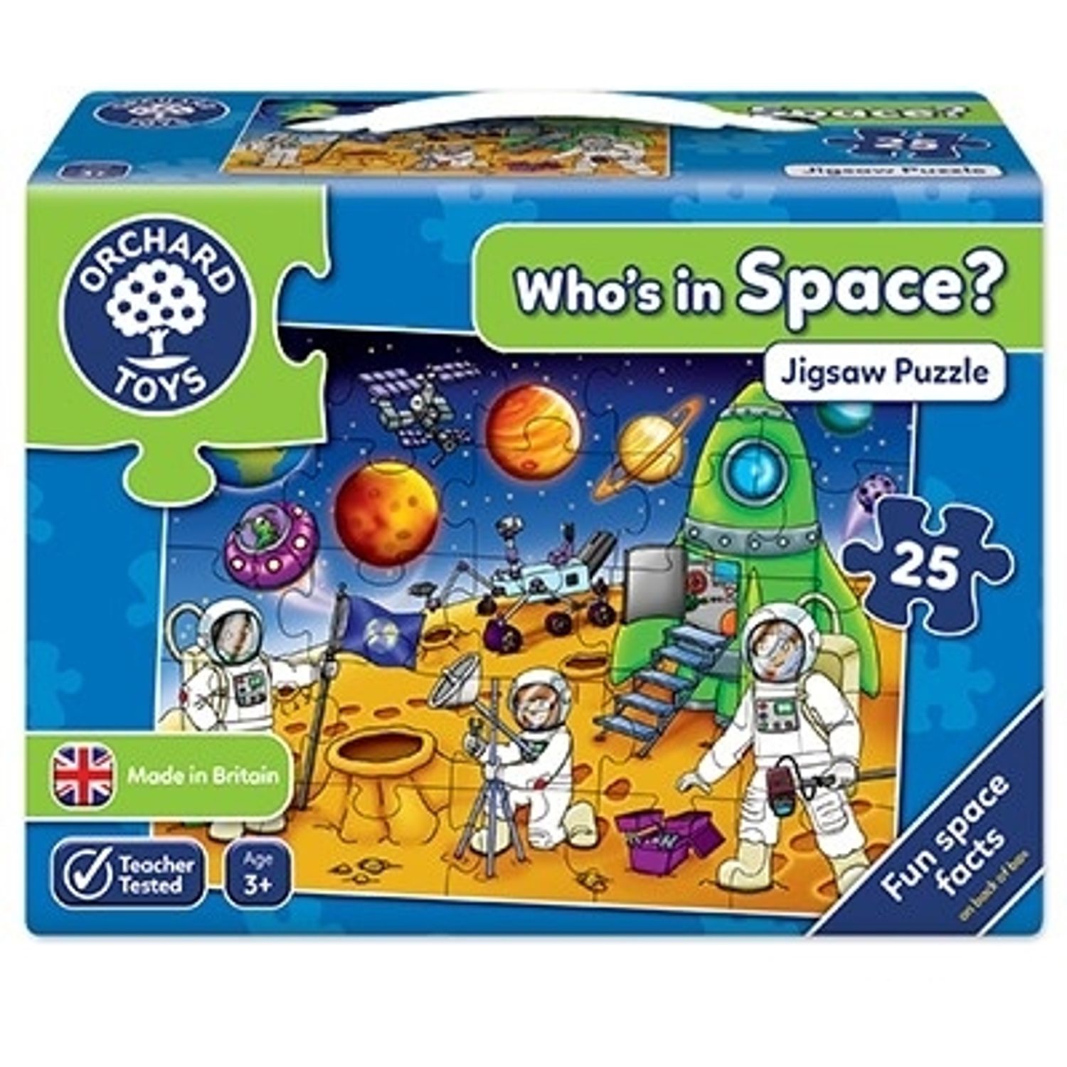 Puzzle Spatiul cosmic - 25 piese - Who s in space? fotografia produsului