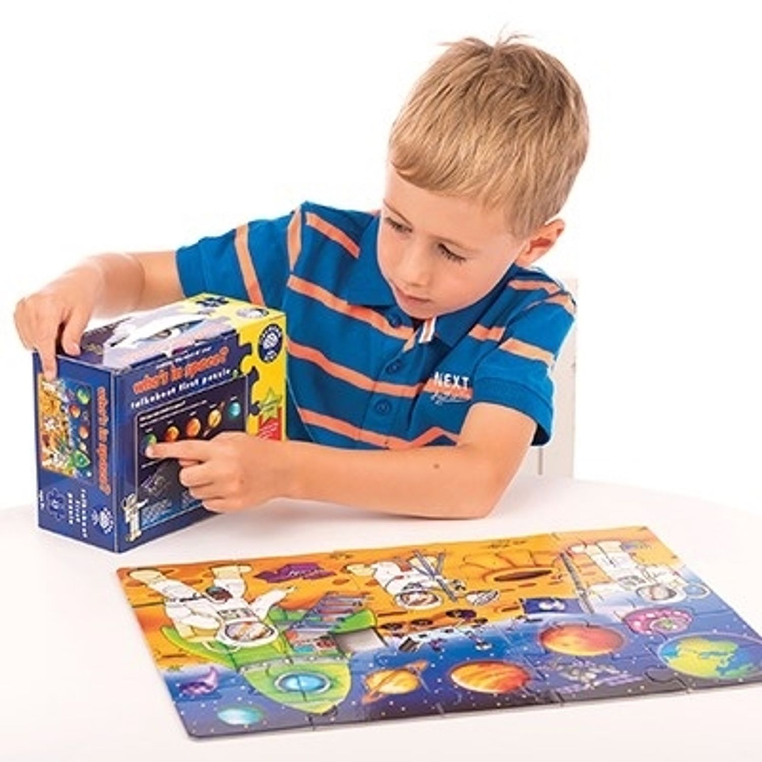 Puzzle Spatiul cosmic - 25 piese - Who s in space? fotografia produsului View 3 L