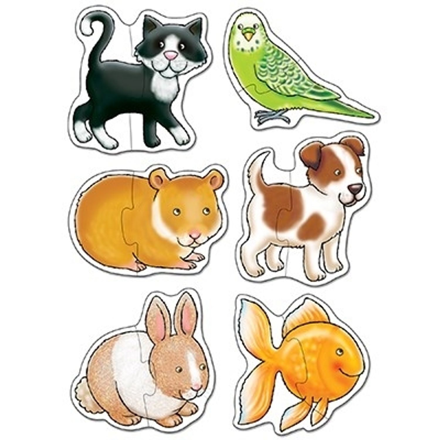 Set 6 puzzle Animale de companie (2 piese) PETS fotografia produsului View 2 L