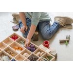 Tava compartimentata din lemn, dimensiuni mari fotografia produsului