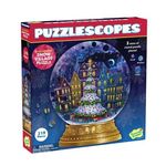 Puzzle circular Globul de iarna - Magia Craciunului fotografia produsului