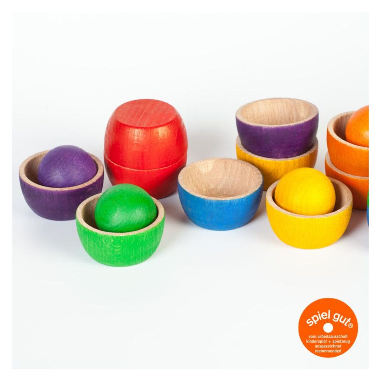 Set boluri si bile colorate 18 piese fotografia produsului View 3 L