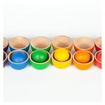 Set boluri si bile colorate 18 piese fotografia produsului