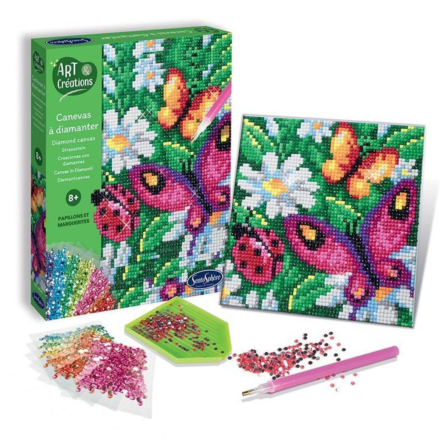 Kit Creativ Diamante Fluturi fotografia produsului