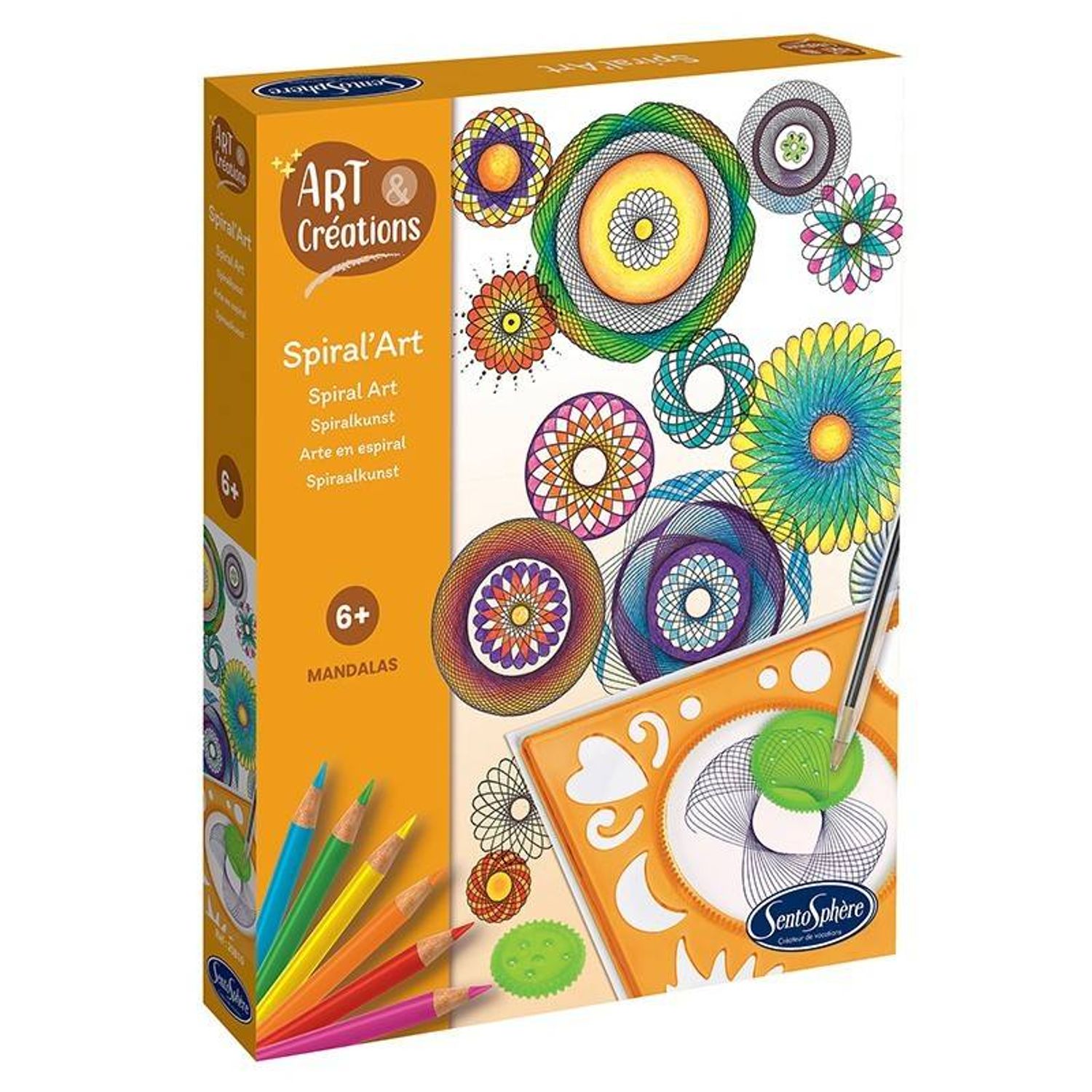 Kit Creativ Creaza Spirale si Rozete fotografia produsului View 2 L