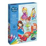 Kit Creativ Mobil Vitralii Printese fotografia produsului