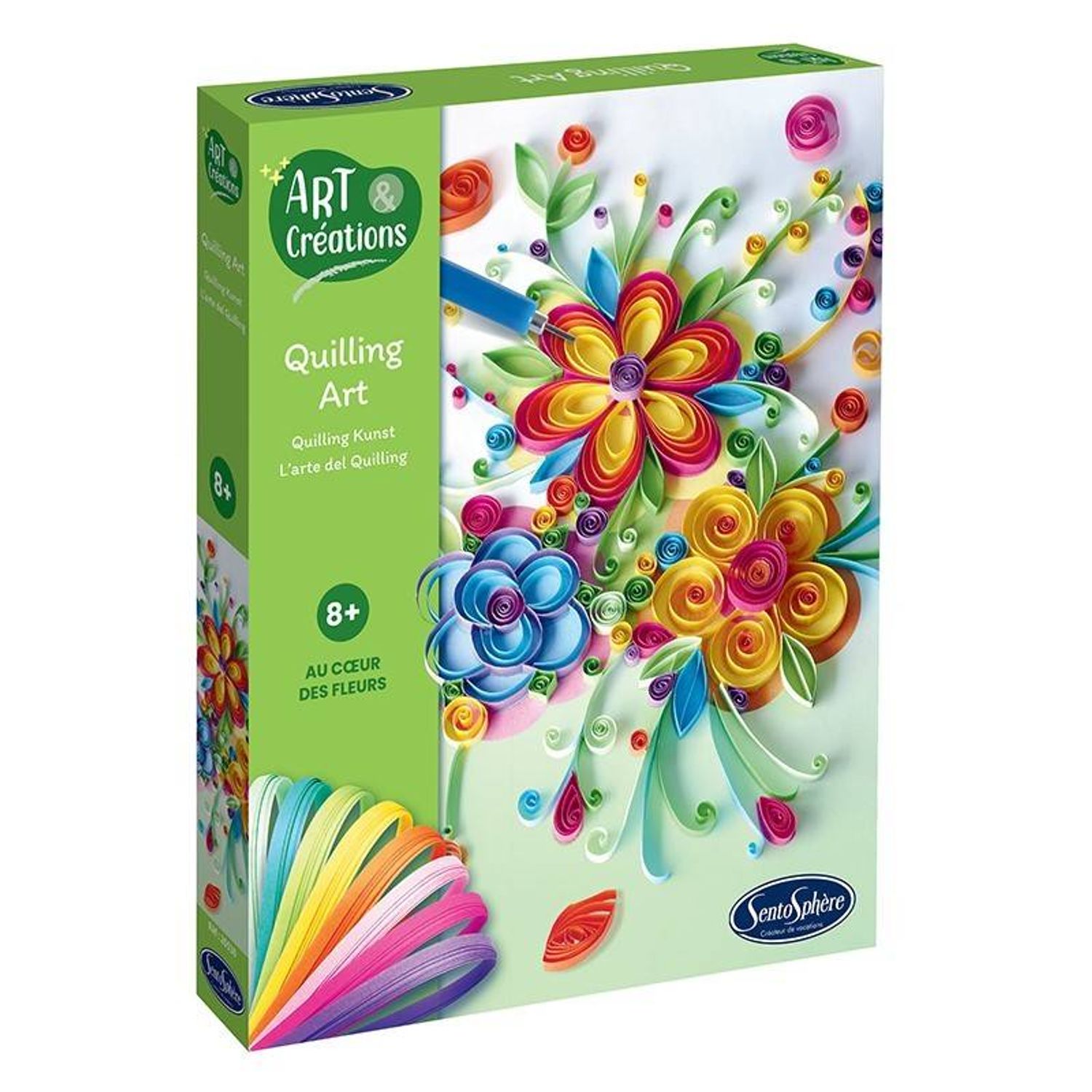 Kit Creativ Quilling Flori fotografia produsului
