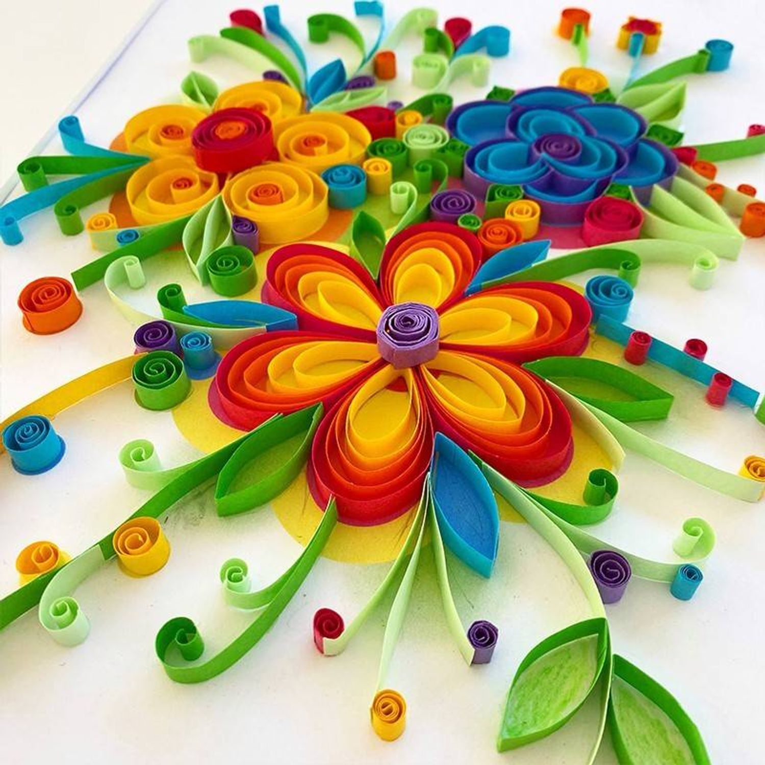 Kit Creativ Quilling Flori fotografia produsului View 3 L