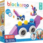 Set cuburi din spuma cu magnet Blockaroo, Automobil 13 piese fotografia produsului