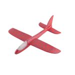 Avion planor din spuma cu luminite - Rosu fotografia produsului