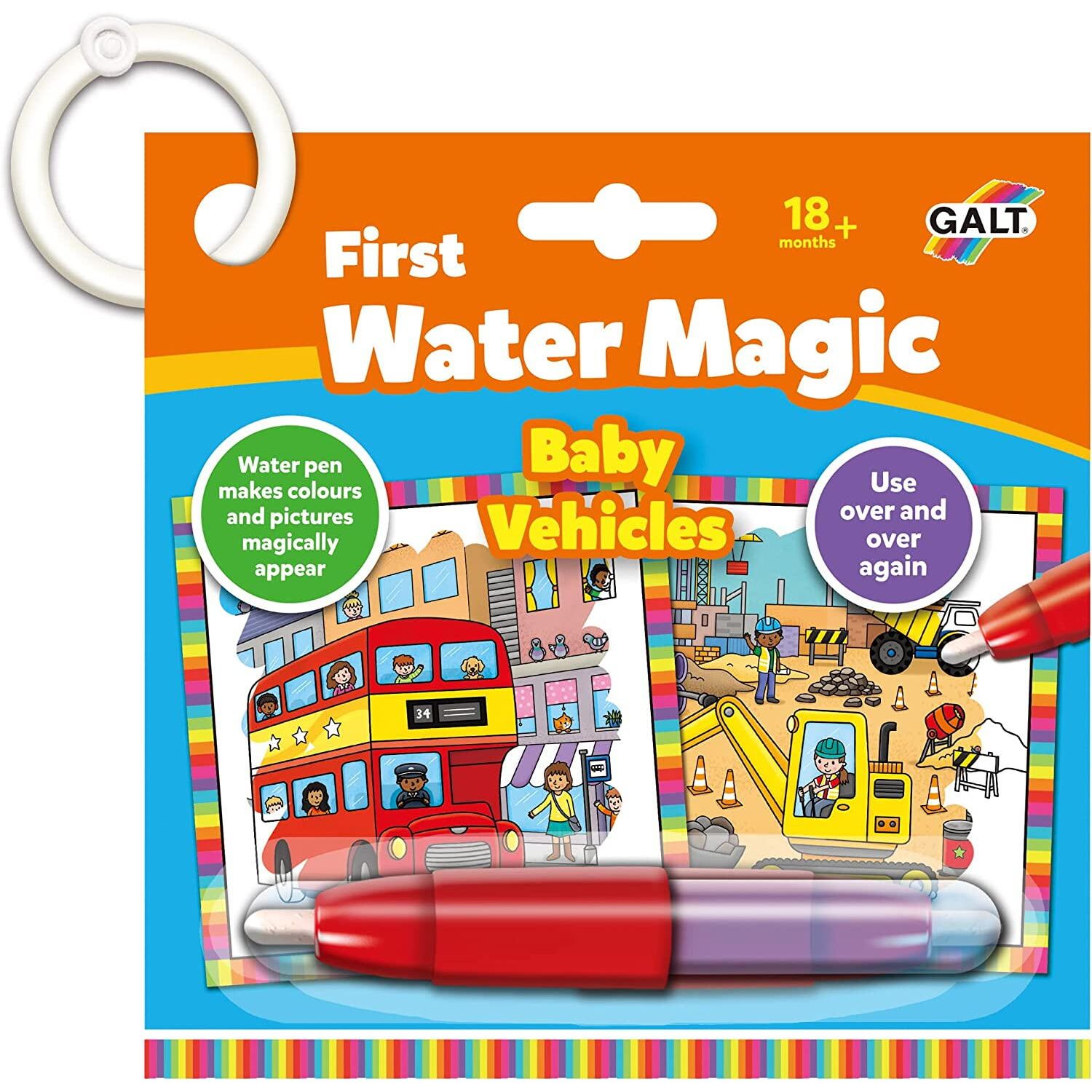 Baby Water Magic: Carte de colorat Vehicule fotografia produsului
