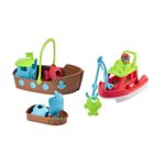 Jucarie 3 in 1 - Barcute pentru baie cu figurina Morsa fotografia produsului