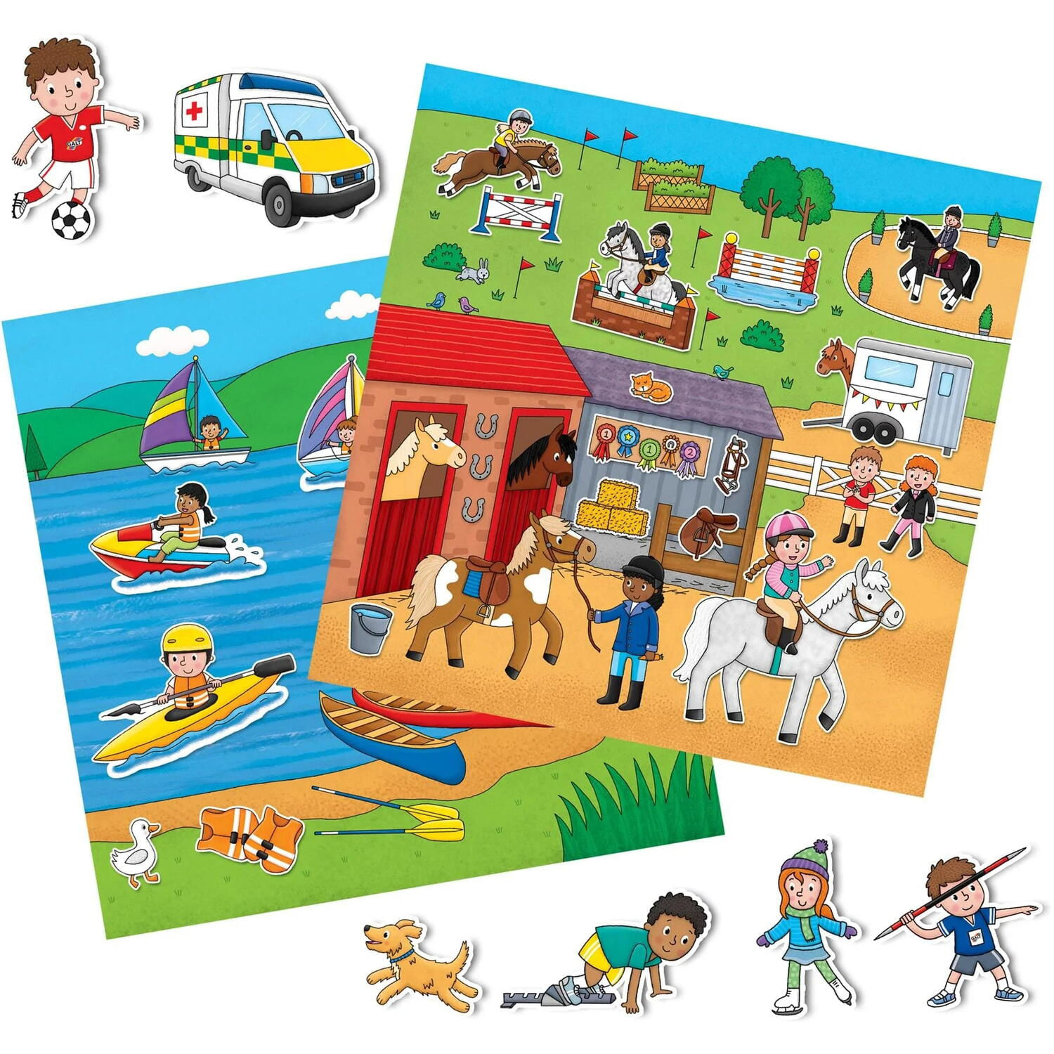 Cartea mea cu stickere - Activitati sportive fotografia produsului View 2 L