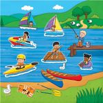 Cartea mea cu stickere - Activitati sportive fotografia produsului View 3 S