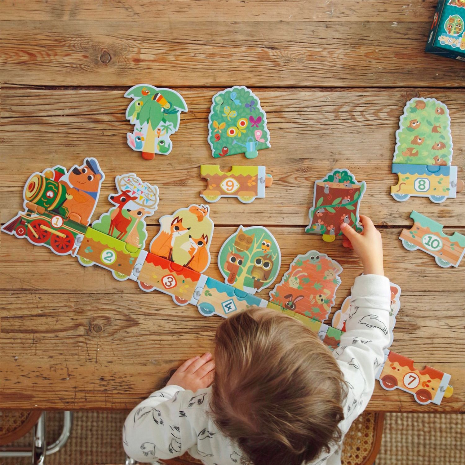 Puzzle Djeco Invat sa numar fotografia produsului View 4 L