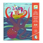 Joc creativ de razuit, Fauna marina fotografia produsului