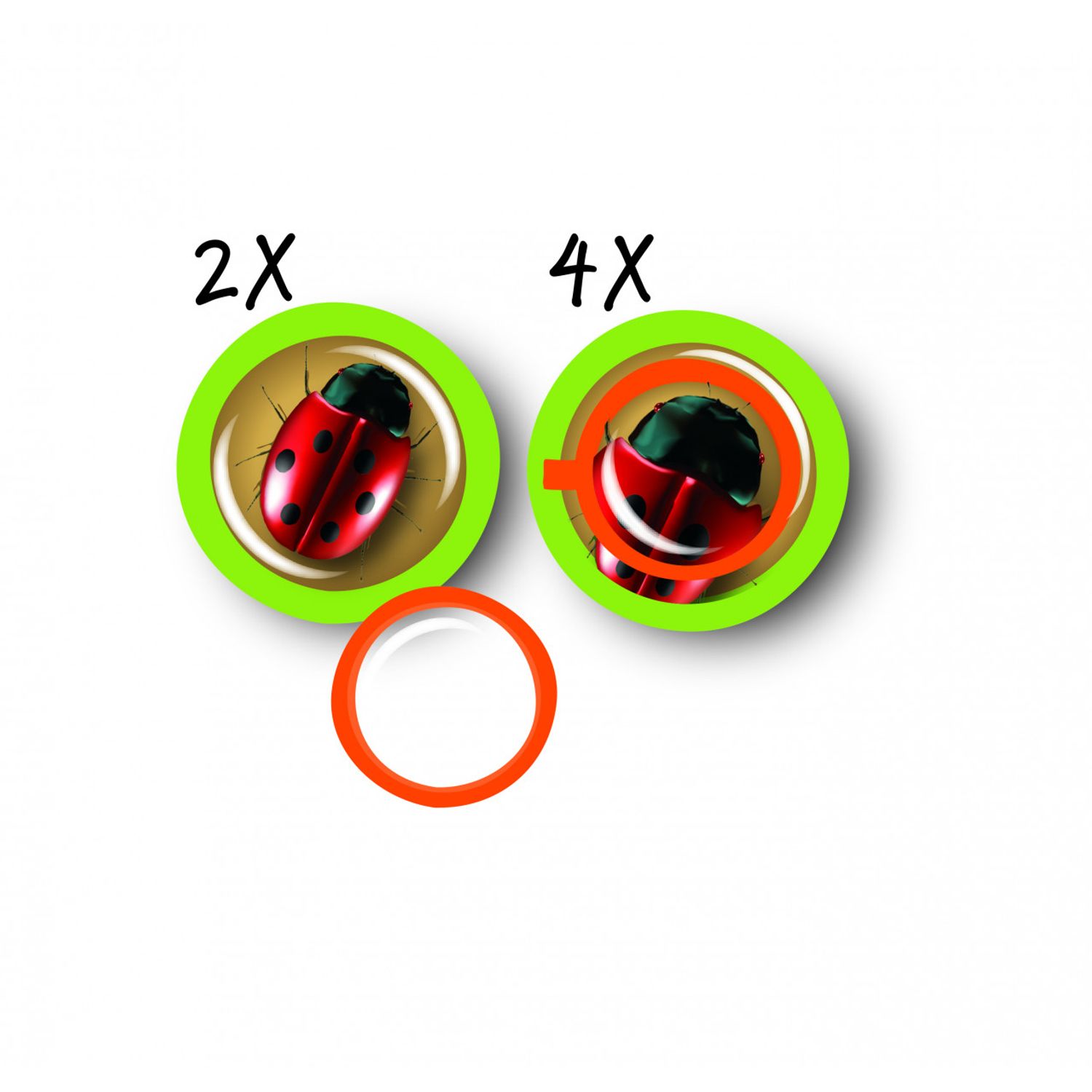 Cutie cu lupa pentru observarea insectelor Navir fotografia produsului View 2 L