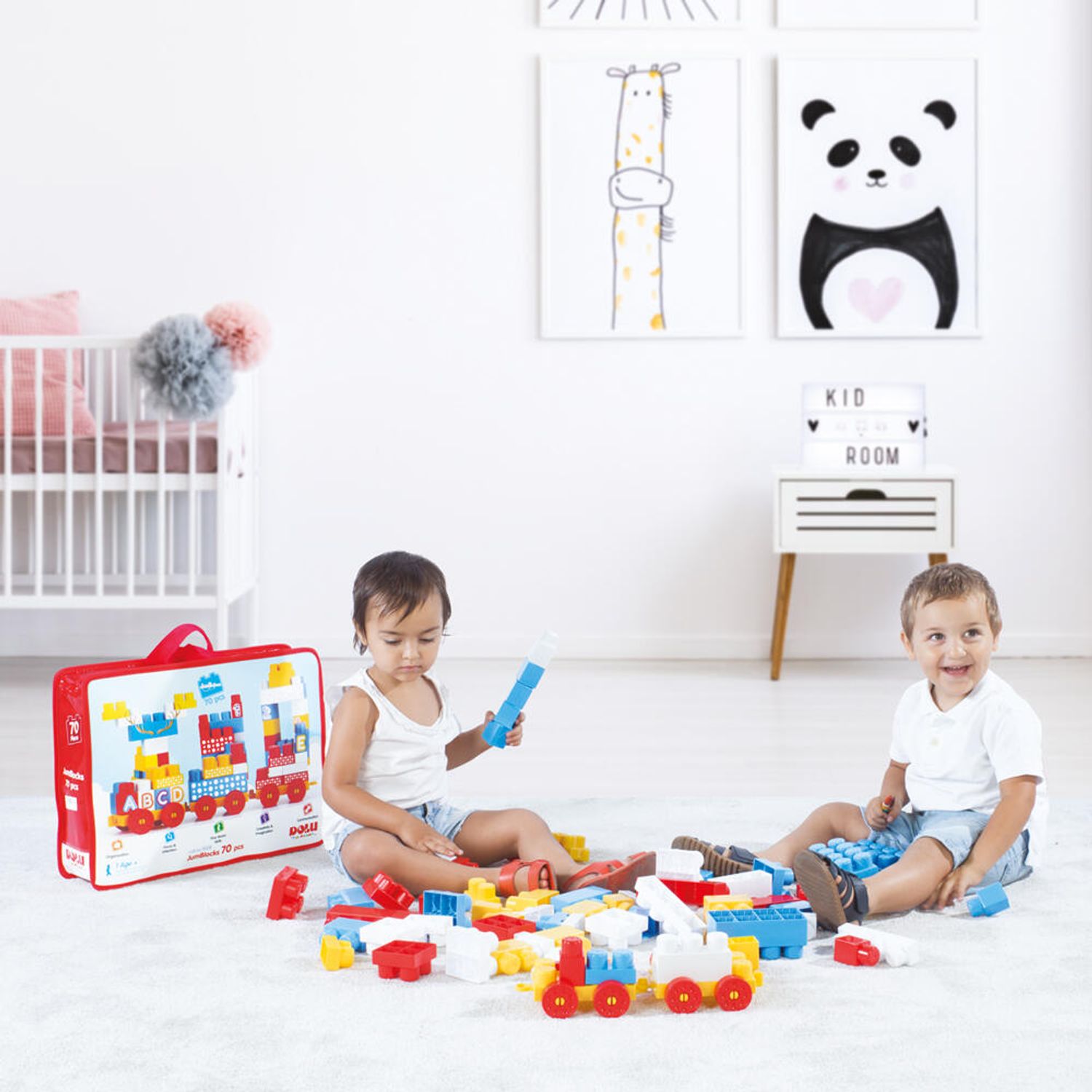Cuburi de construit din plastic - 25 piese fotografia produsului View 2 L