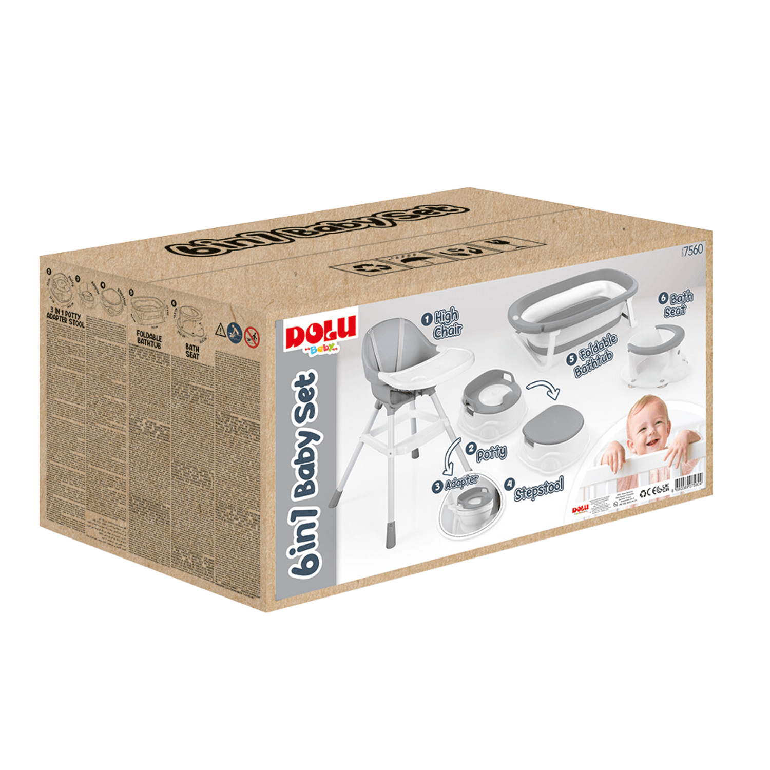 Setul bebelusului 6 in 1 fotografia produsului View 2 L