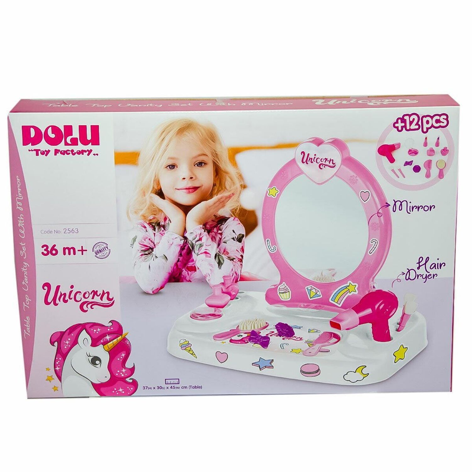 Trusa pentru machiaj - Unicorn fotografia produsului