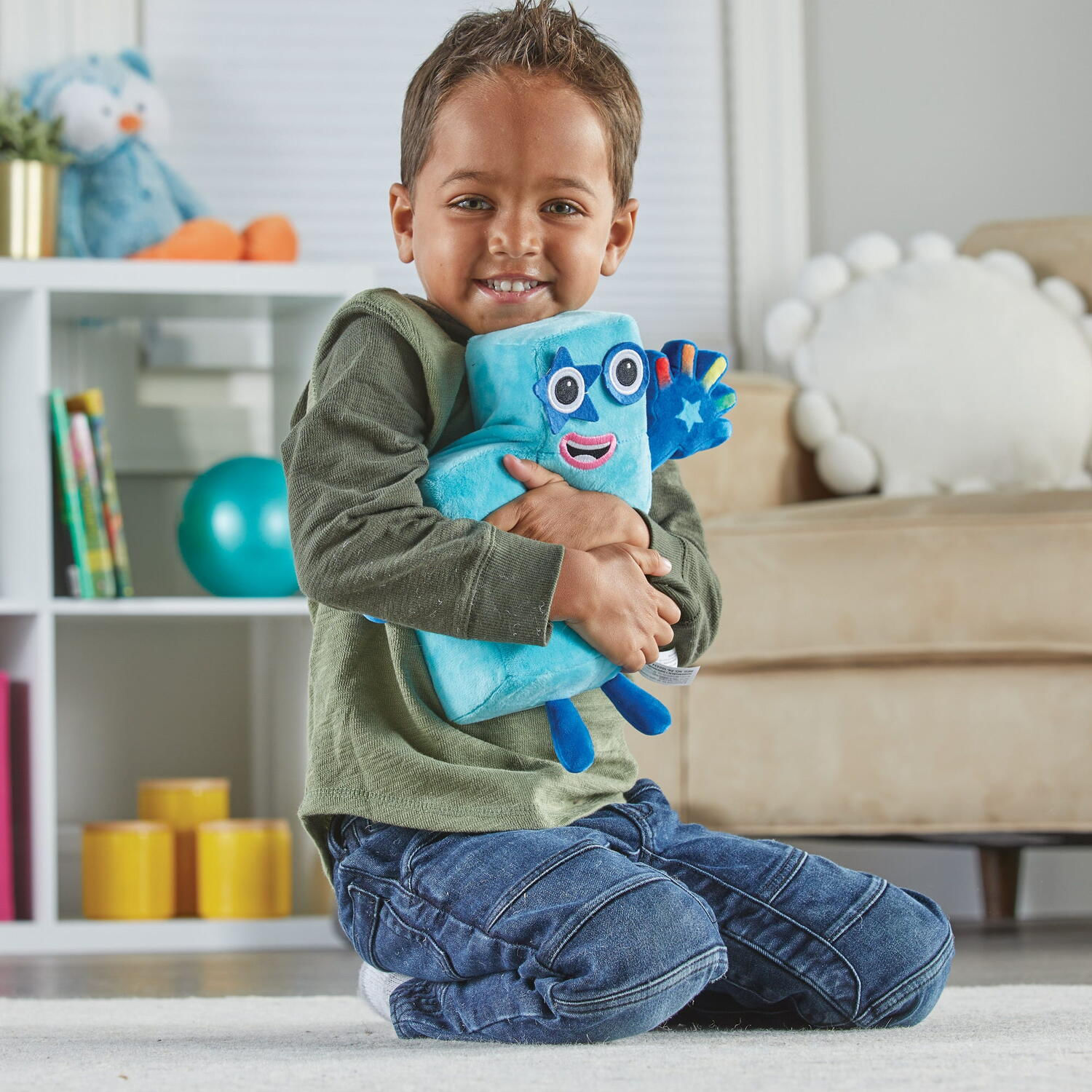 Mascota cu sunete si lumini Numberblocks - Cinci fotografia produsului View 3 L