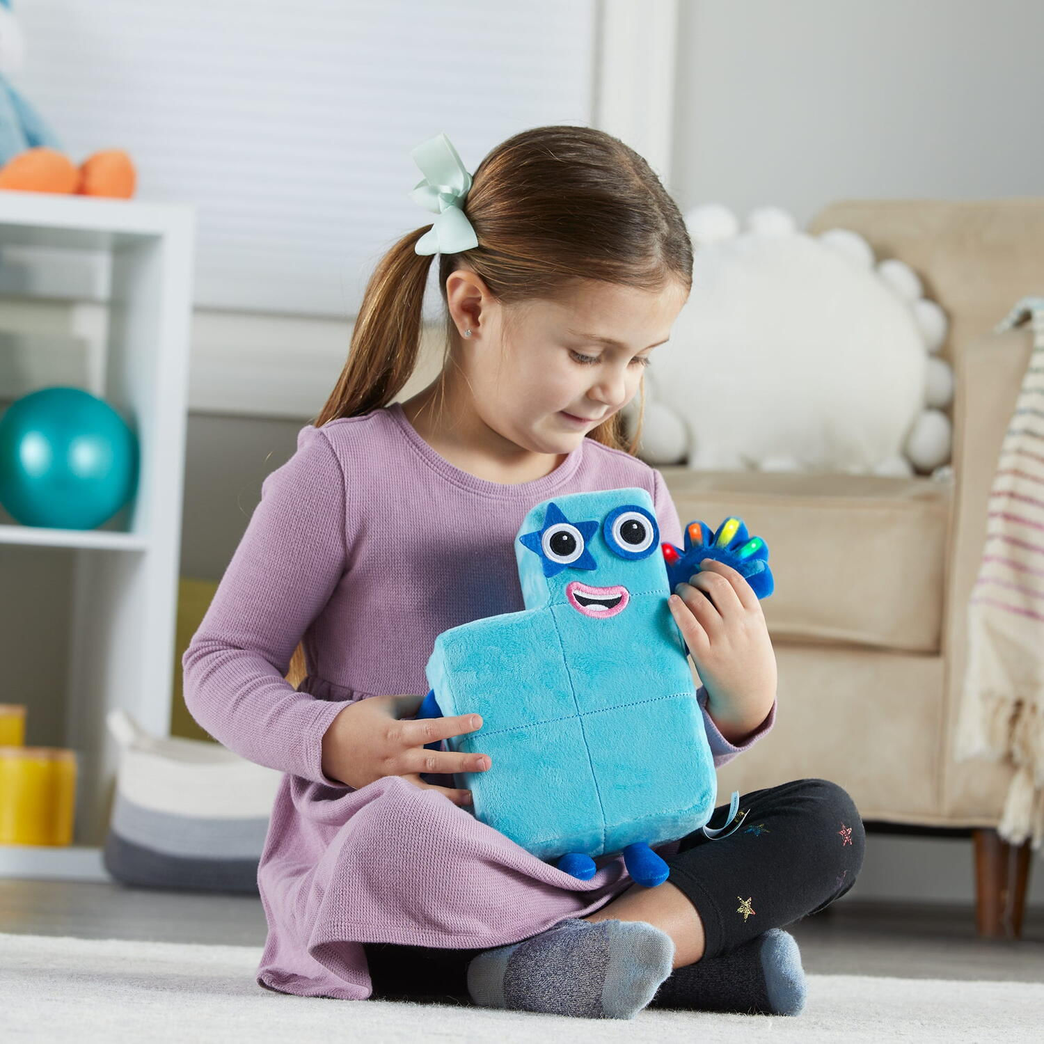 Mascota cu sunete si lumini Numberblocks - Cinci fotografia produsului View 5 L