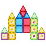 Set de constructie magnetic 3D - 28 piese fotografia produsului View 2 S