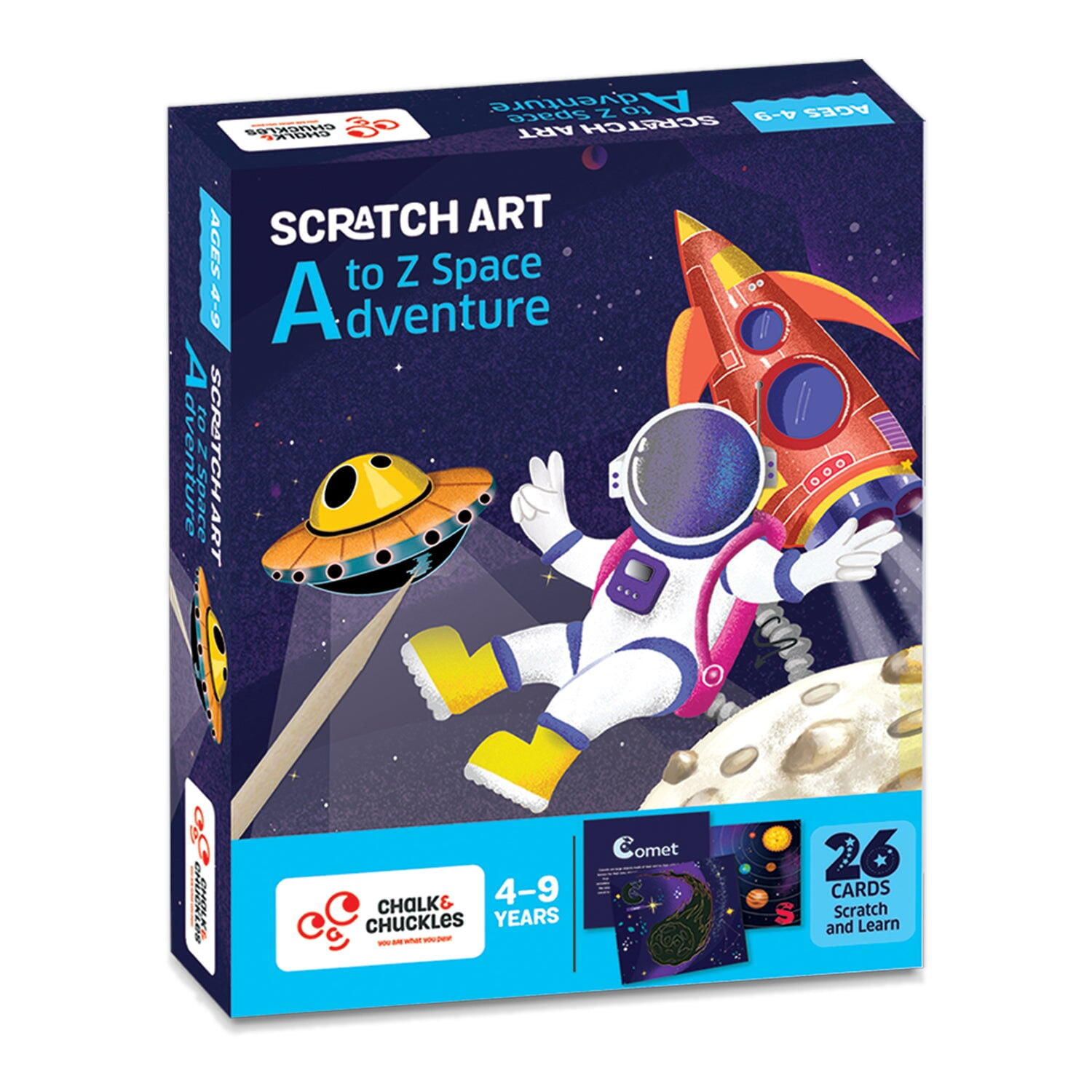 Set creativ de razuit - Aventuri in spatiu fotografia produsului