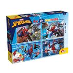 Puzzle de colorat maxi - Spiderman (4 x 48 de piese) fotografia produsului