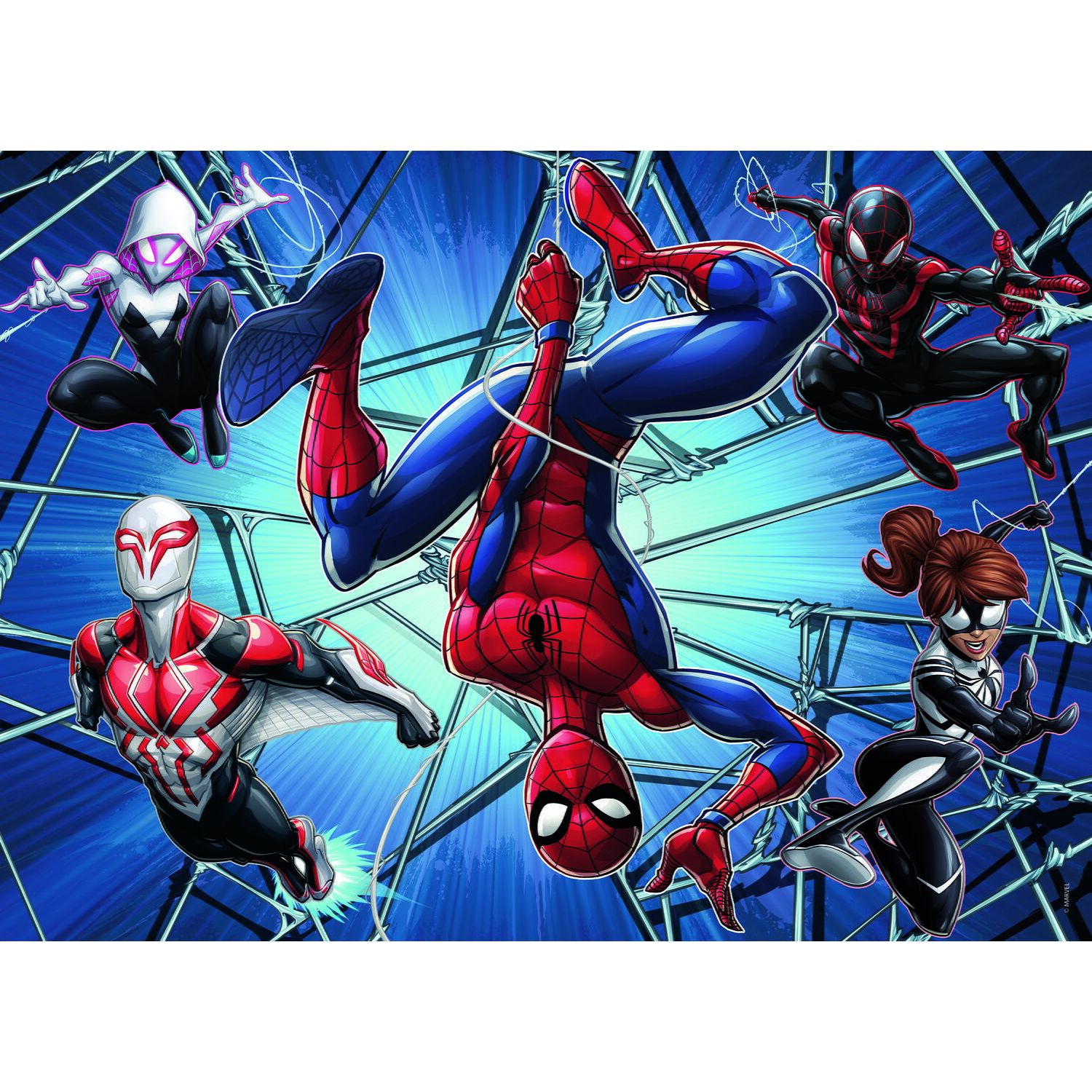 Puzzle de colorat - Spiderman (60 de piese) fotografia produsului View 2 L
