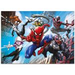Puzzle de colorat maxi - Spiderman (4 x 48 de piese) fotografia produsului View 2 S