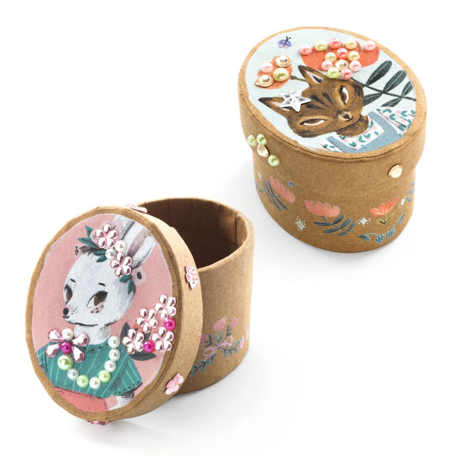 Set DIY Djeco, Cutii si cutiute fotografia produsului View 2 L