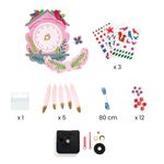 Set DIY Djeco, Ceas de perete fotografia produsului View 4 S