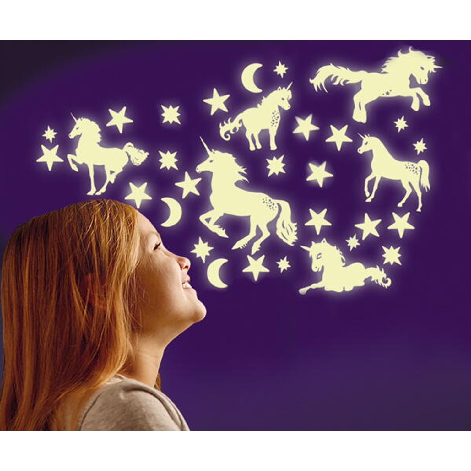 Set reflectorizant - Unicorni, stele si luna fotografia produsului View 3 L