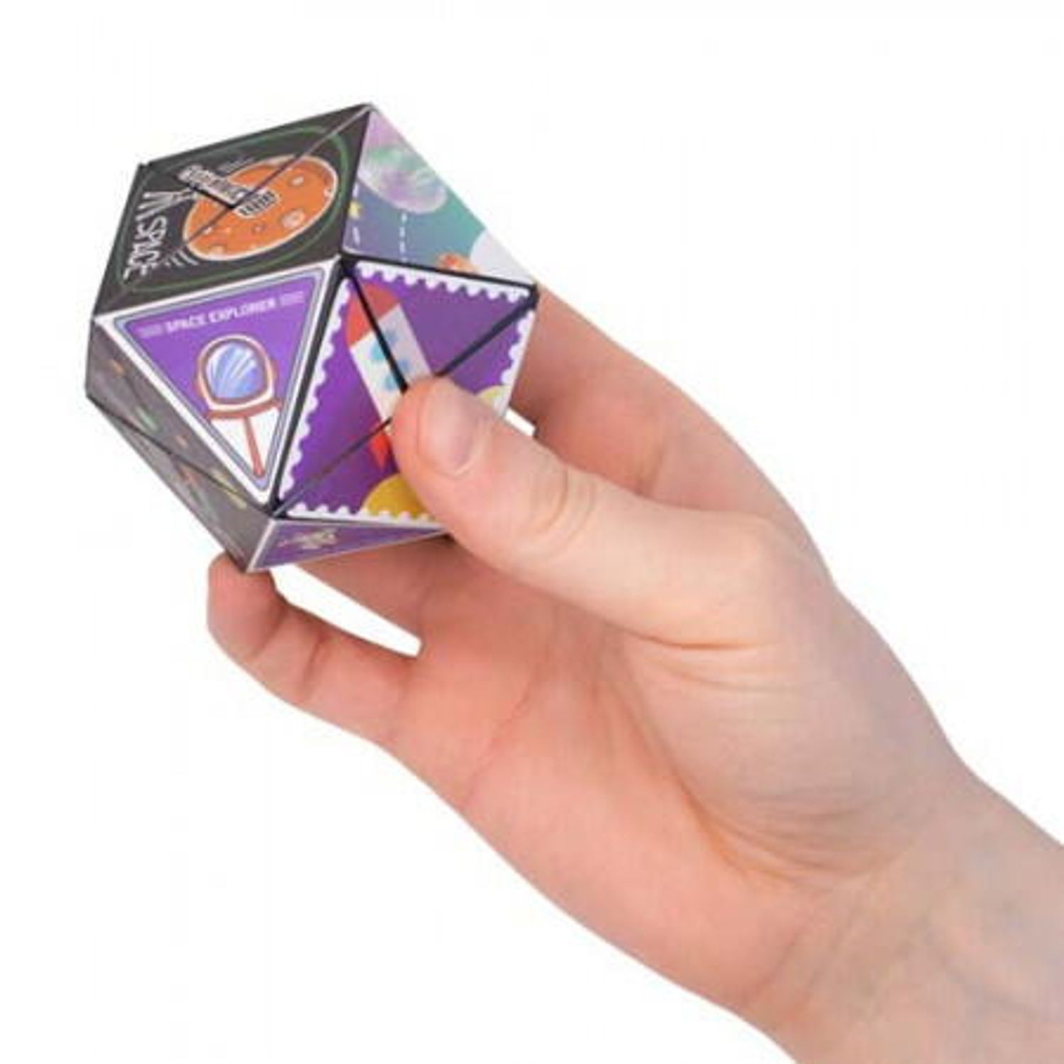 Puzzle 3D poligon - Spatiul fotografia produsului View 3 L